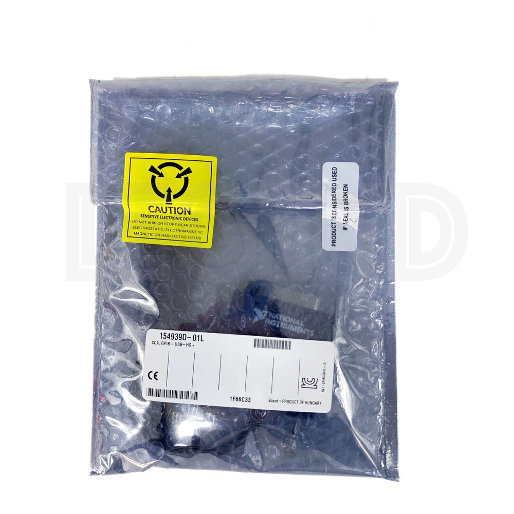 1 PCS National Instruments GPIB-USB-HS+ IEEE 488 Controller Analyzer 783368-01