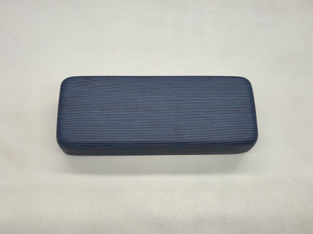 2-Pack Bundle Helium Black And Blue Clamshell Eyeglass Case