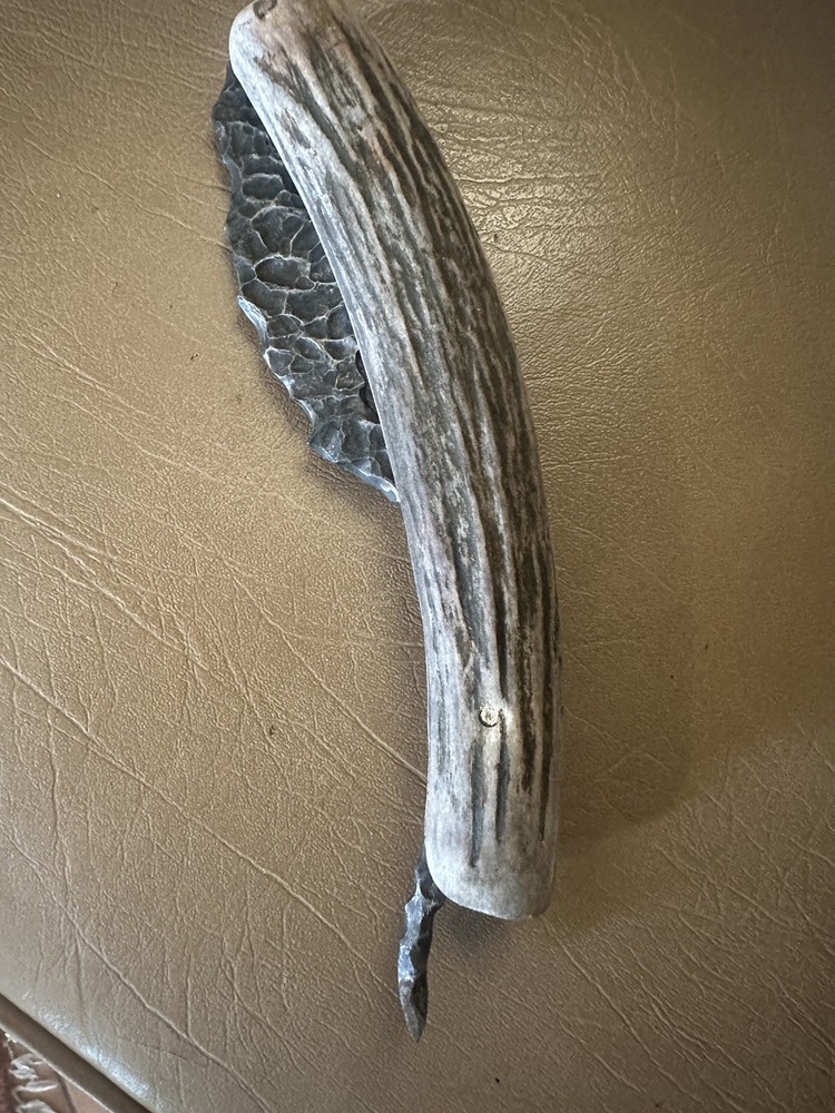 Large Forged Straight Edge Knife