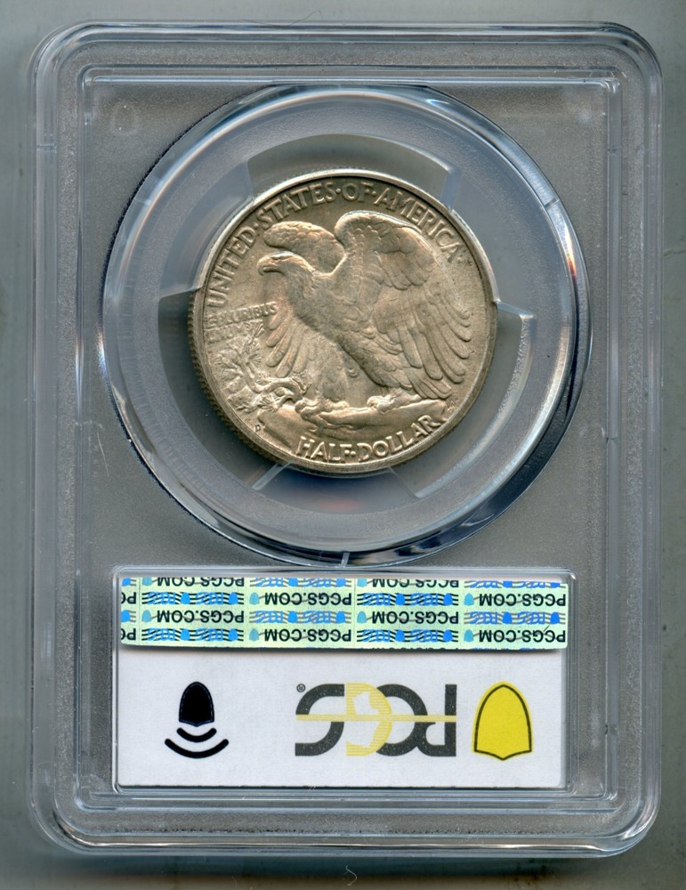 1946 D Liberty Walking Silver Half Dollar PCGS MS 66