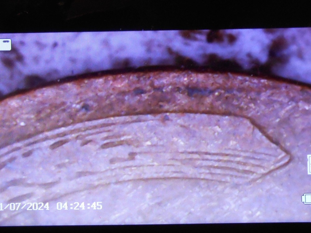 1937 no mint mark Lincoln cent with multiple errors