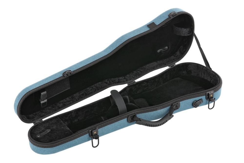 GEWA Violin Case, Bio-A, Shaped, 4/4, Blue