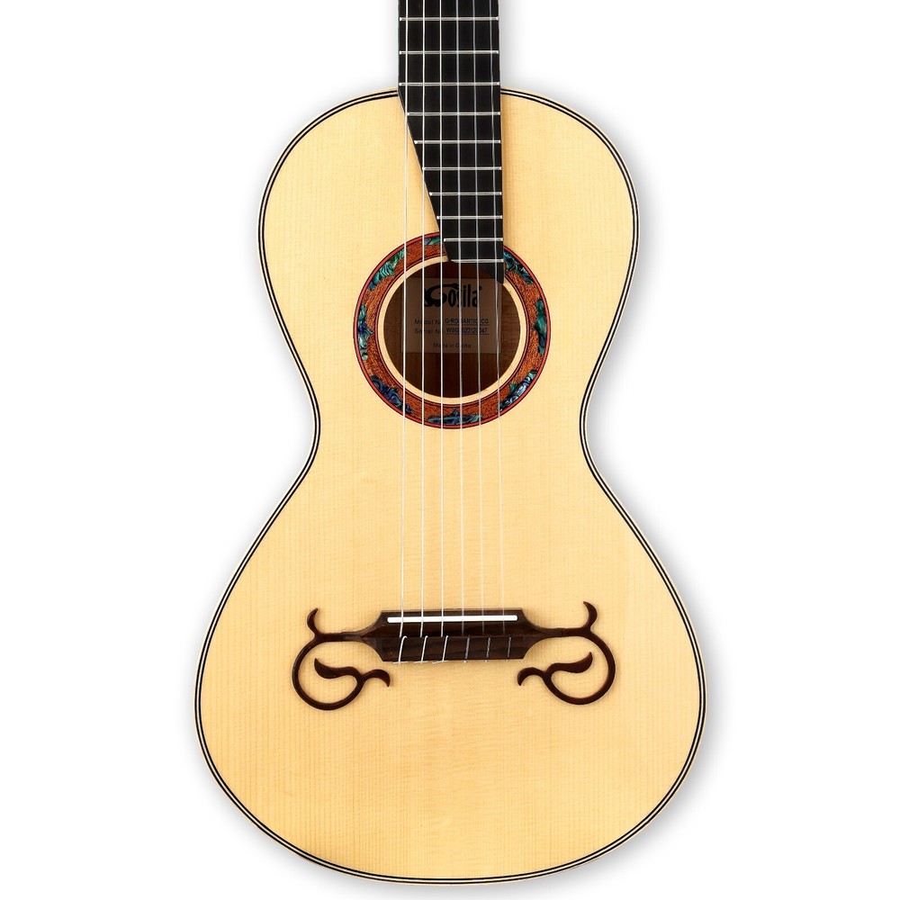 All Solid Classical Guitar Solid Engleman top Solid Flamed Maple back and sides