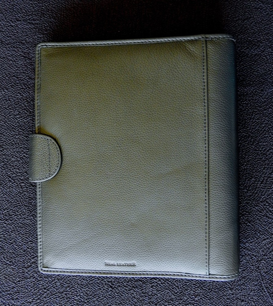 2016 Pebble Beach Concours Judge's Folio w/Inserts OSPREY Leather Planner EXC