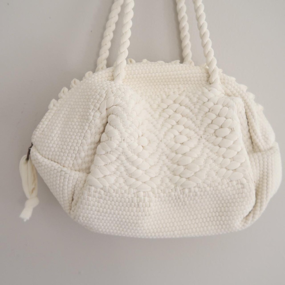 Vintage 50s Macrame Boho Mini bag