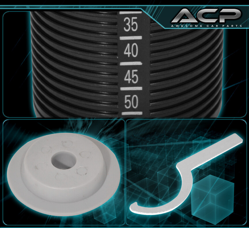 For 91-99 Sentra Adjustable Lowering Spring Coilover Sleeves Assembly Kit Silver