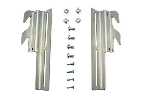 #711 Bolt-On to Hook-On Bed Frame Conversion Brackets with Hardware Hook Plate