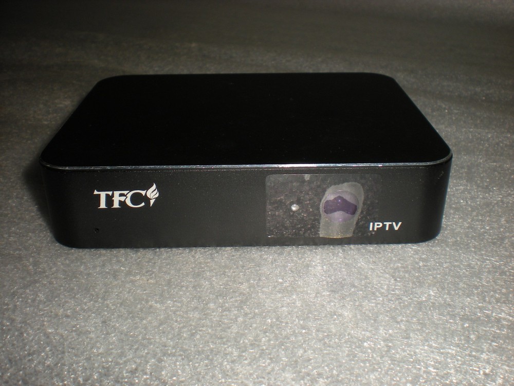 UNTESTED TFC Digital IPTV Set Top Box IPTV NO ADAPTER OR REMOTE