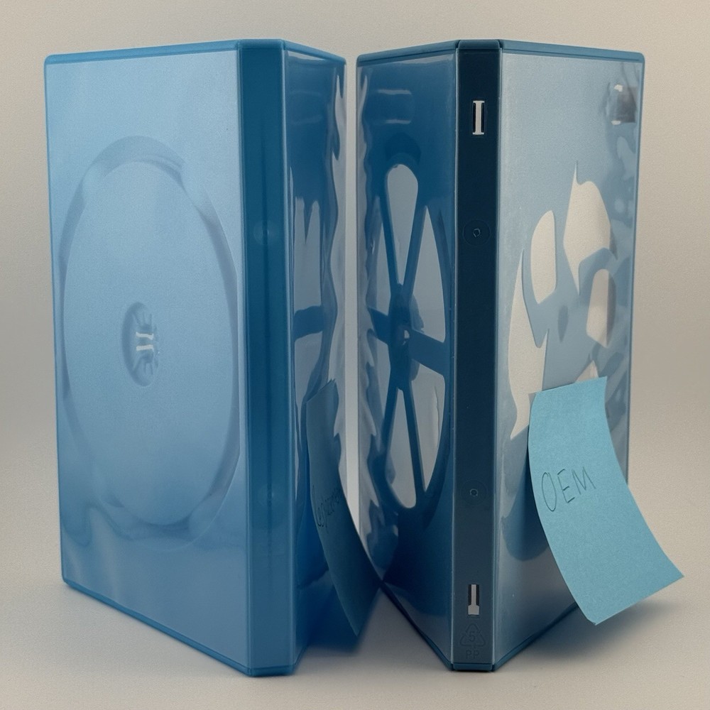 Nintendo Wii U New Game Disc Replacement Case Blue High Quality Dimension Match