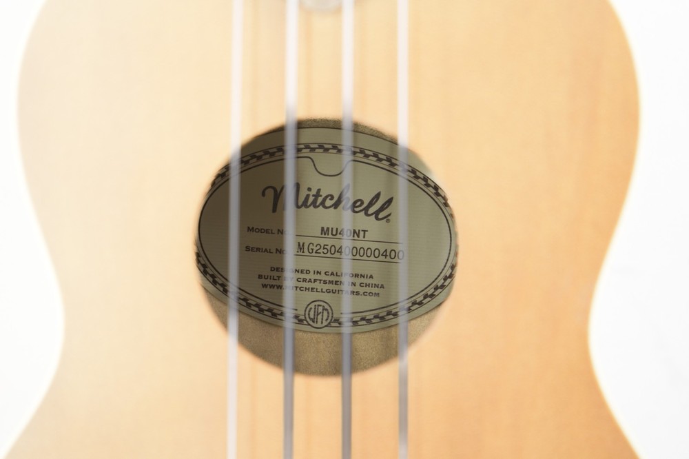 Mitchell MU40 Soprano Ukulele Natural