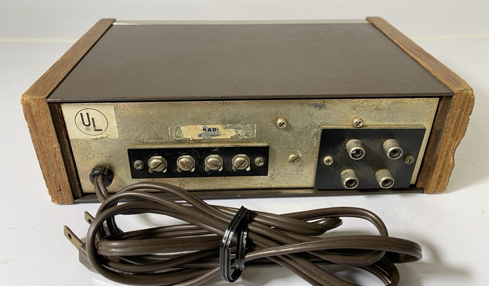 Realistic SA-100B Solid State Stereo Amplifier - SHOWN WORKING