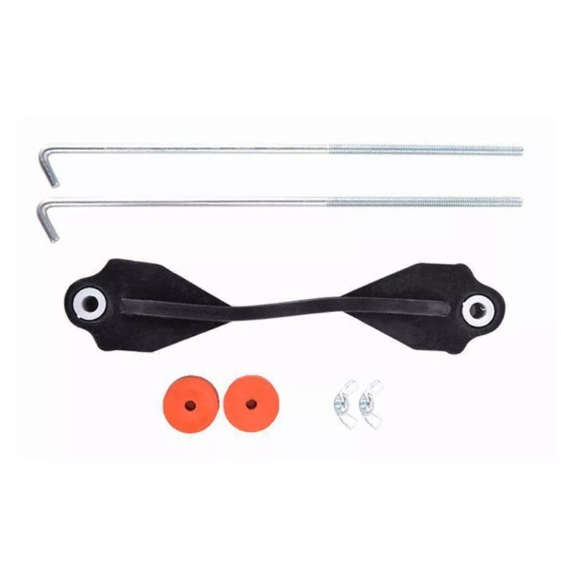 Car Auto Rubber Battery Hold Down Clamp Holder Tie Down Bracket Hold Down 175MM