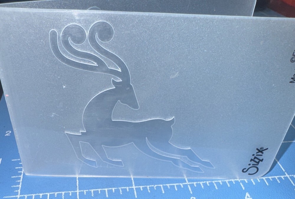 Sizzix Embossing Folder Deer / Reindeer