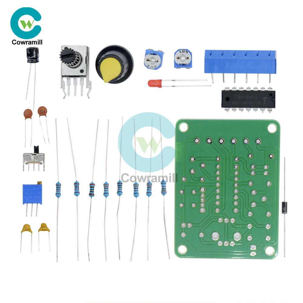 ICL8038 Monolithic Function Signal Generator Module Kit Sine Square Triangle