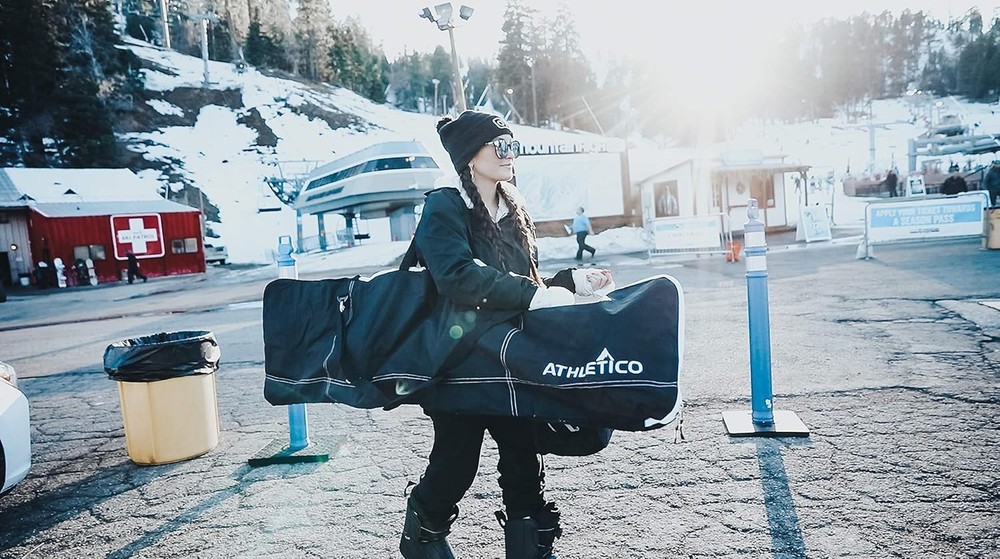 Durable Polyester Snowboard Bag and Boot Transport Combo - Fits Size 13 Boots
