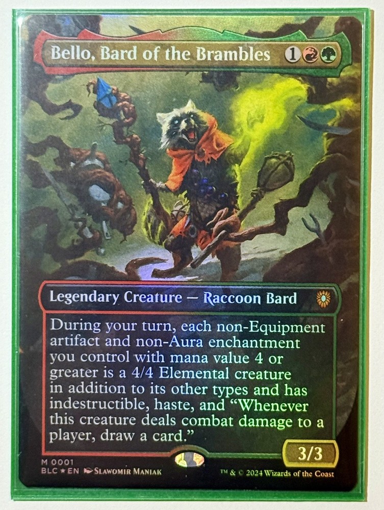 MTG - Bloomburrow Commander Deck - Animated Army - + Extras