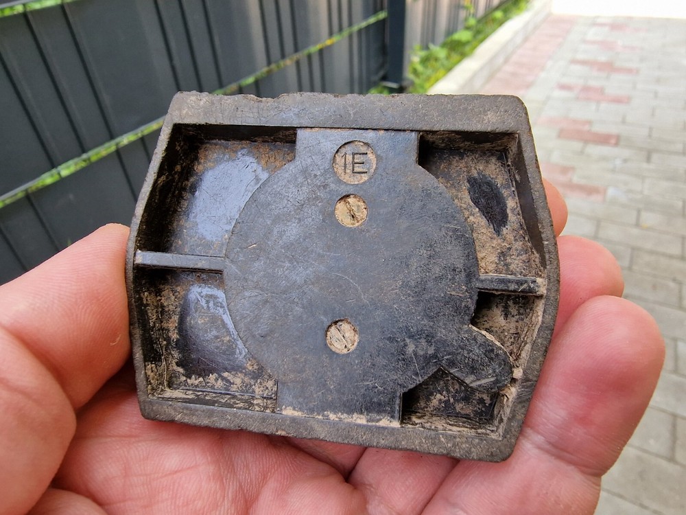 WW2 Accessories from the German bunker relic.