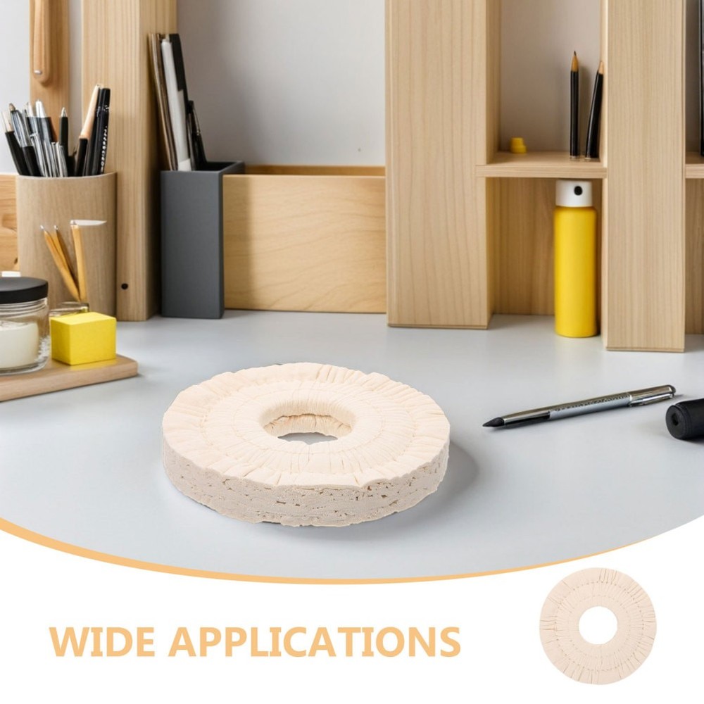 Polishing Wheel Buffing Cloth for Replacement Edge Banding Machine Accessory