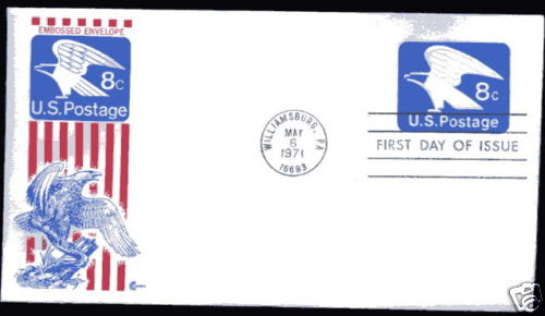 U557 8c Eagle, Cover Craft Cachets, CCC, FDC