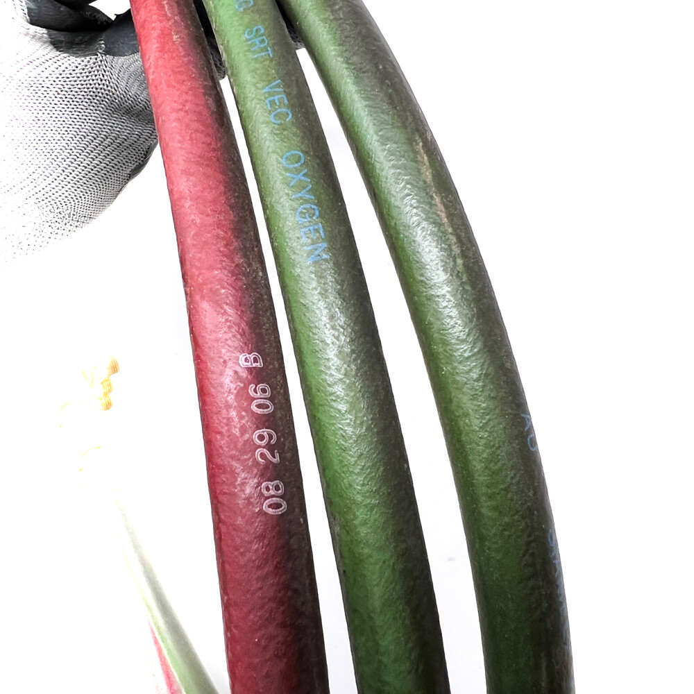 Siameez SRT VEC Welding Hoses w/ 3-Way Solid Brass Elbow Fitting Hub