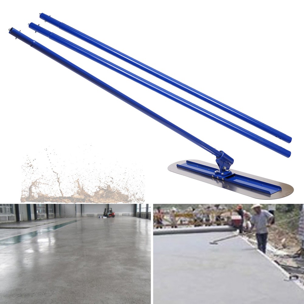 Blue Bull Float Concrete Float 48 x 12 Concrete Tool Trowel 3 Handle 18M Finish