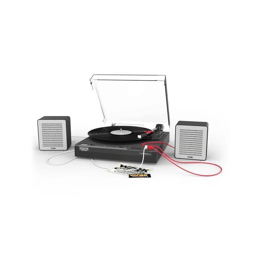 DEFECTIVE Stranger Things WSQK Record Player G3D