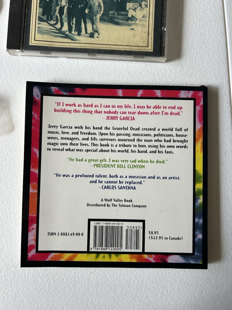 Grateful Dead Assorted Lot Items Bandana Tour Pen Buttons