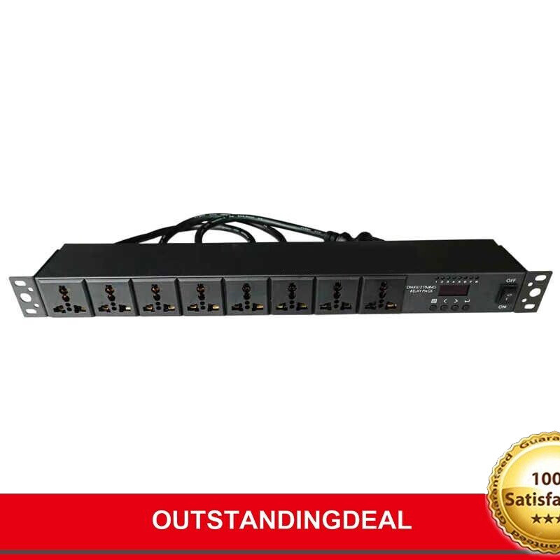 CP0802 Power Sequence Controller Power Supply Sequencer 8 Sockets & Smart Switch