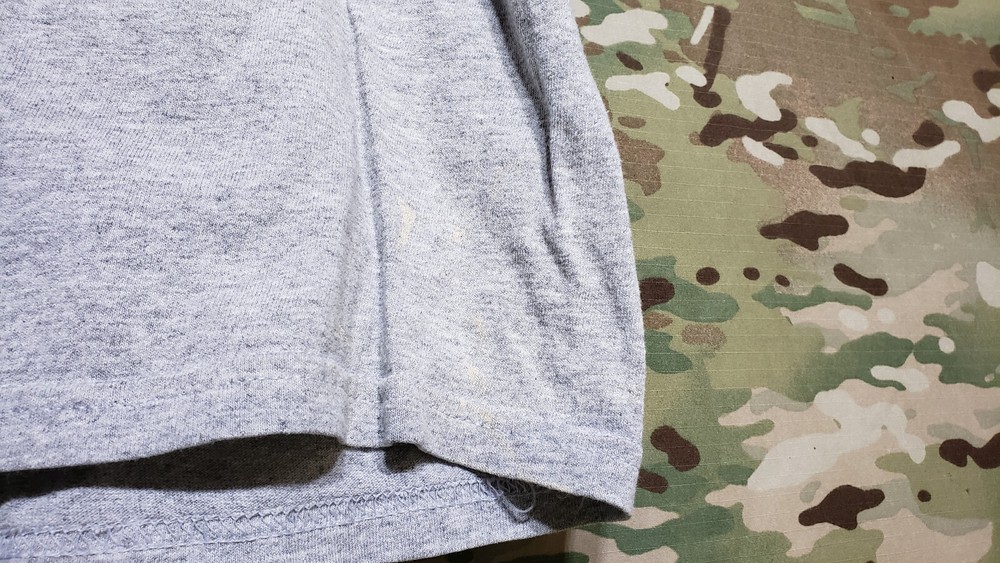 OUR TROOPS KNOW I HAVE THEIR BACK USO T-SHIRT MEDIUM