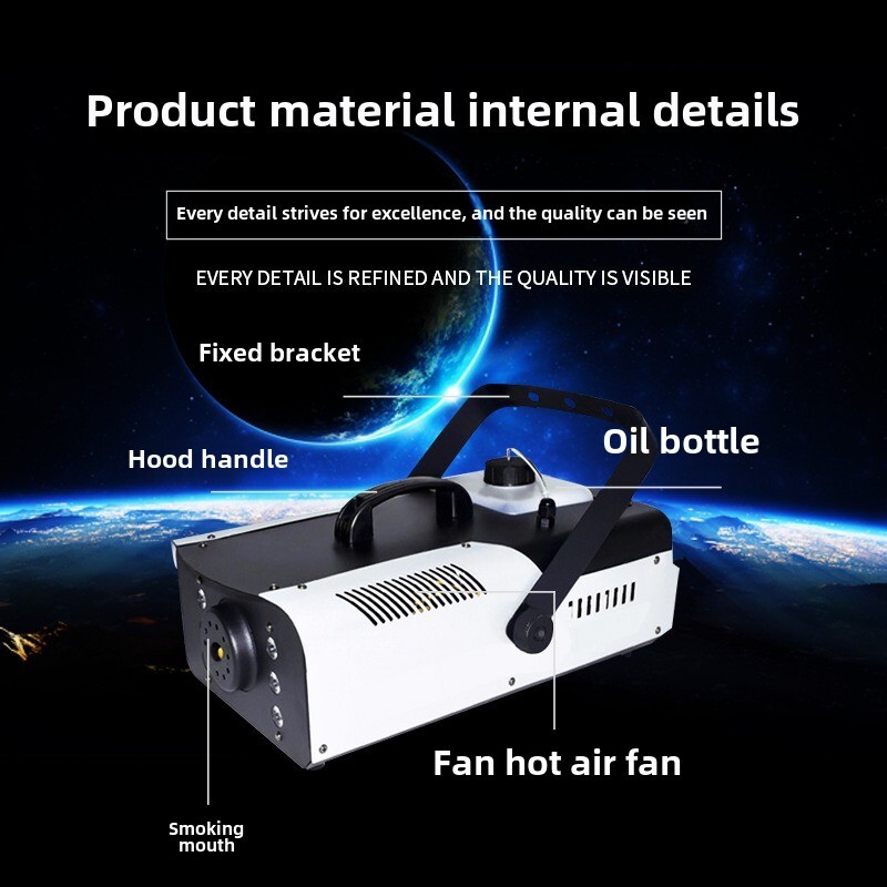 LED900W remote control smoke machine fire fighting stage performance wedding
