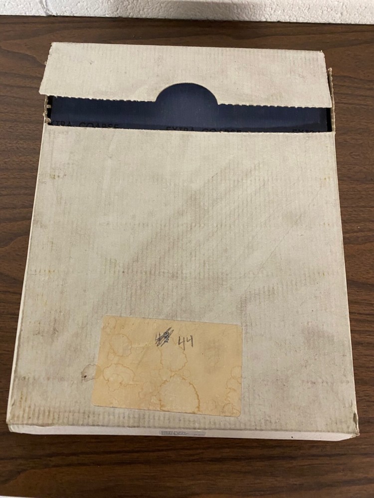 Extra Course Emery Utility Cloth Sheet 9" Inch x 11" Inch - 44 Sheets