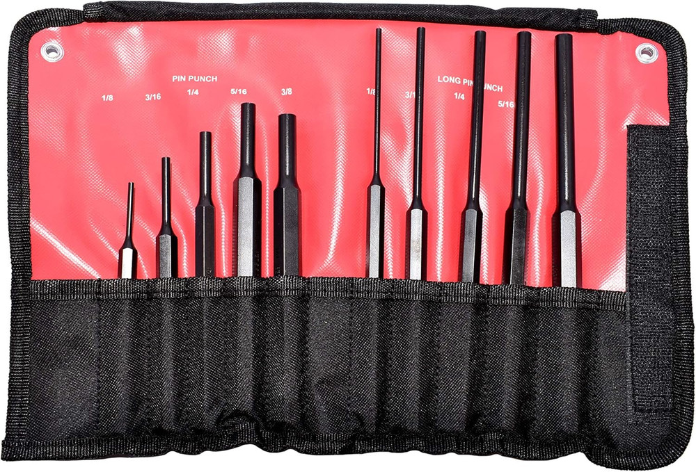 Pro 61511 Pin Punch Set, 10-Piece