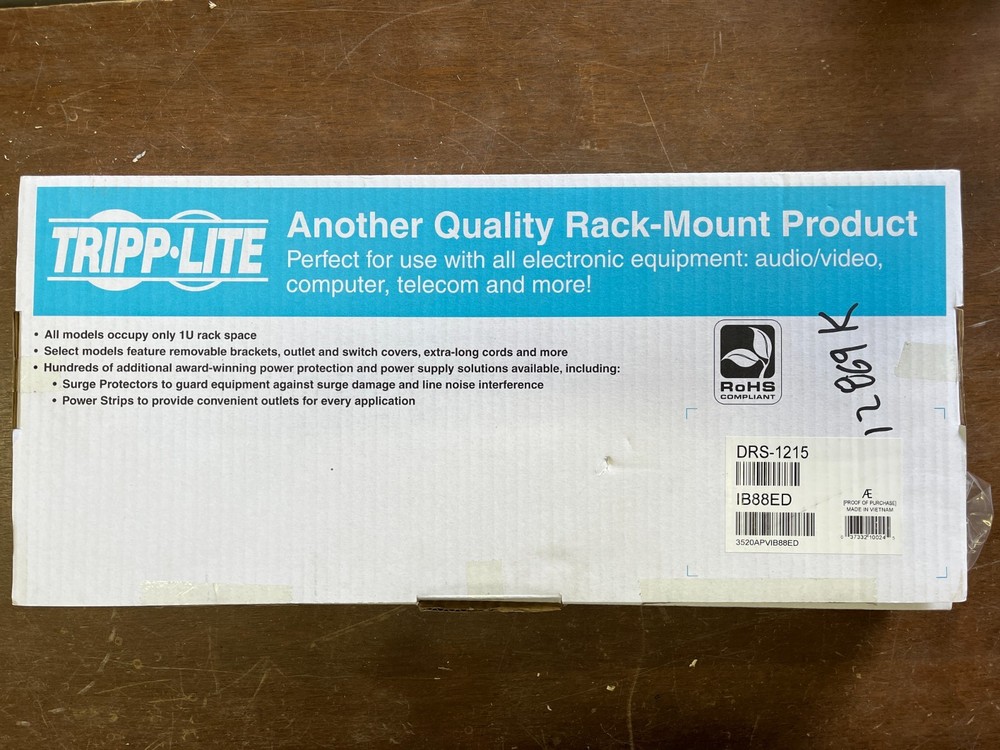Tripp Lite DRS-1215 Rackmount Surge Suppressor