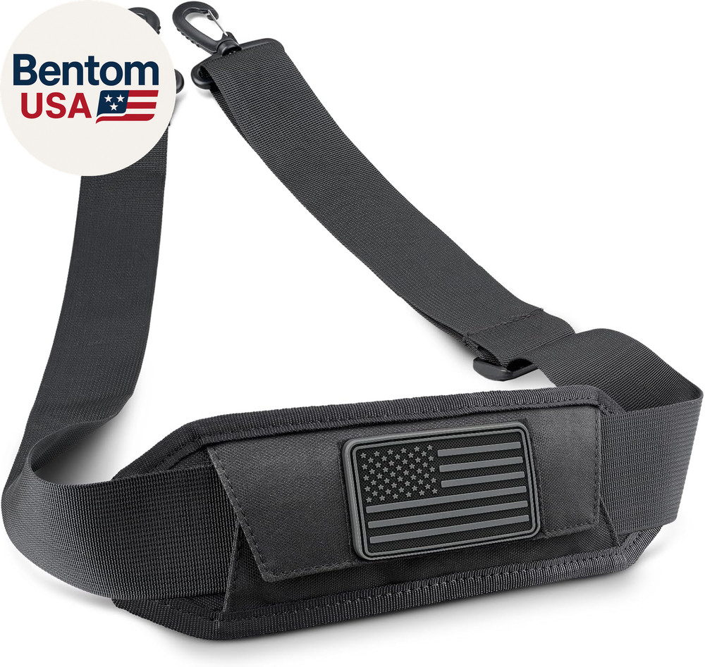 Shoulder Strap Pad for Tactical Pouch, Universal Bag Strap with Detachable Thick
