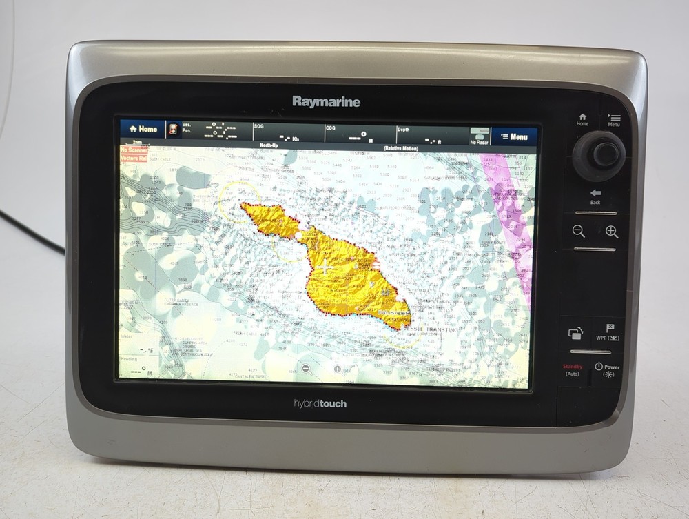 Raymarine e127 E70024 HybridTouch 12" GPS Fishfinder Chartplotter MFD