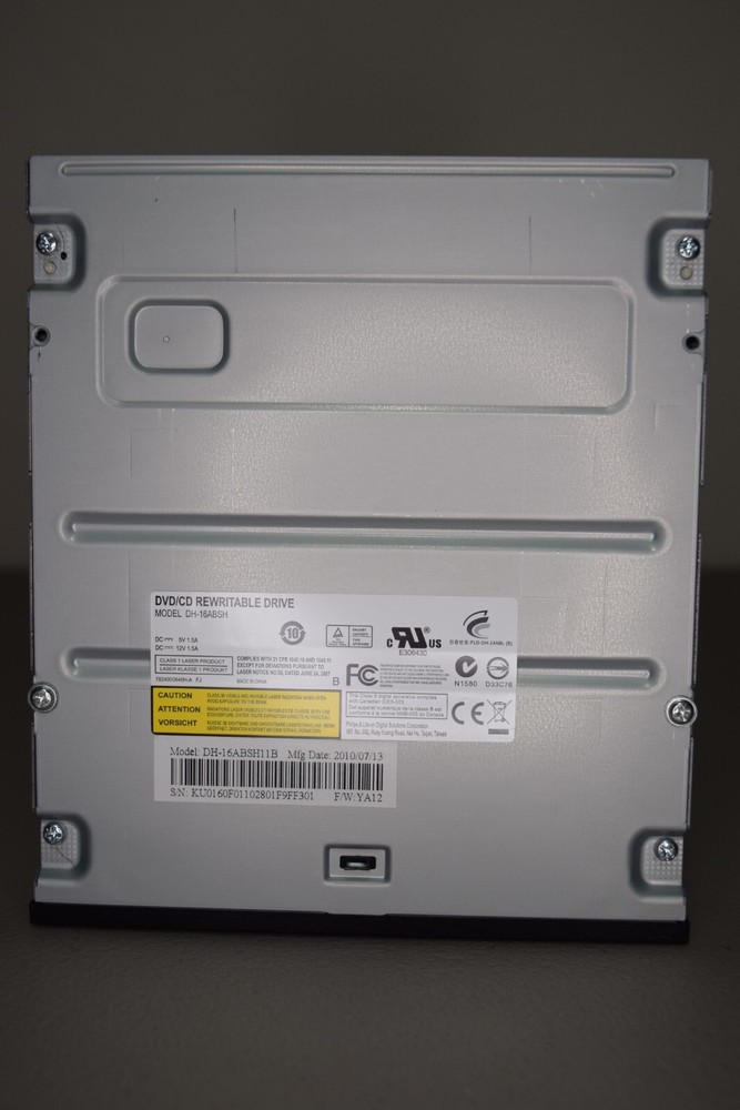Philips Lite-on Digital DVD/CD Rewritable Drive Multi Recorder DH-16ABSH