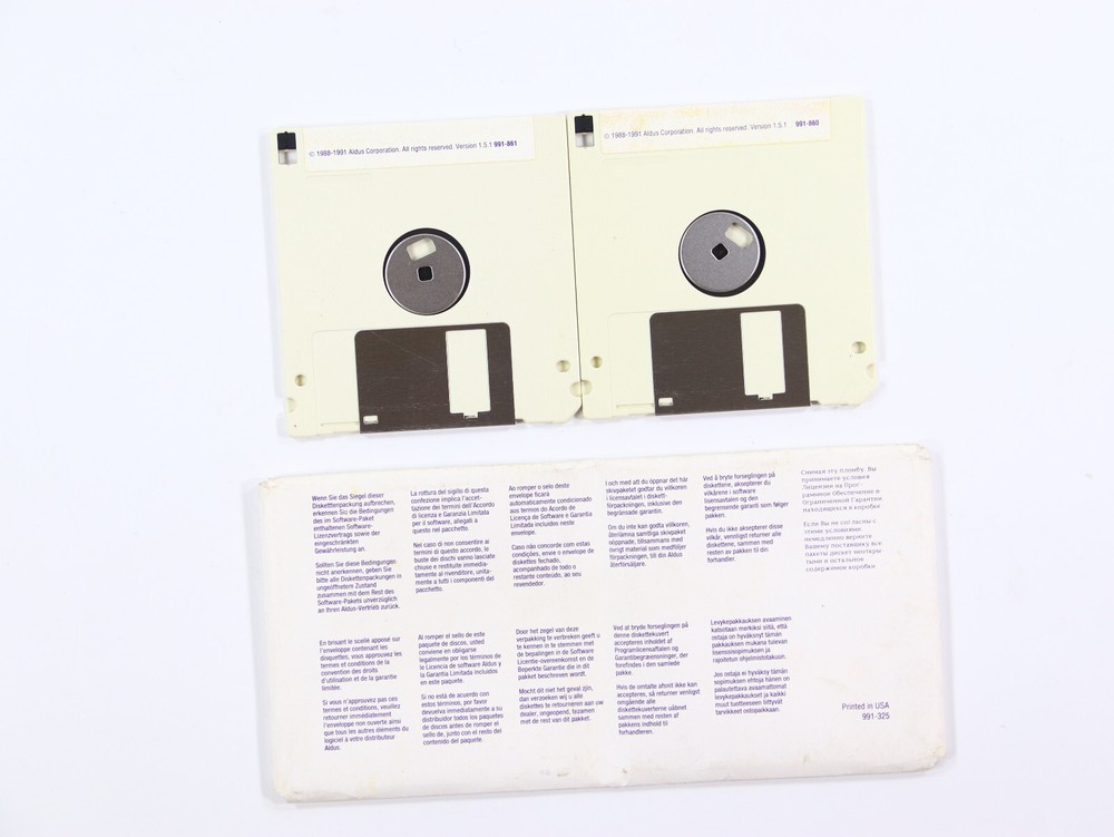 Aldus PrePrint Home Publisher Apple Macintosh Desktop Publishing Software