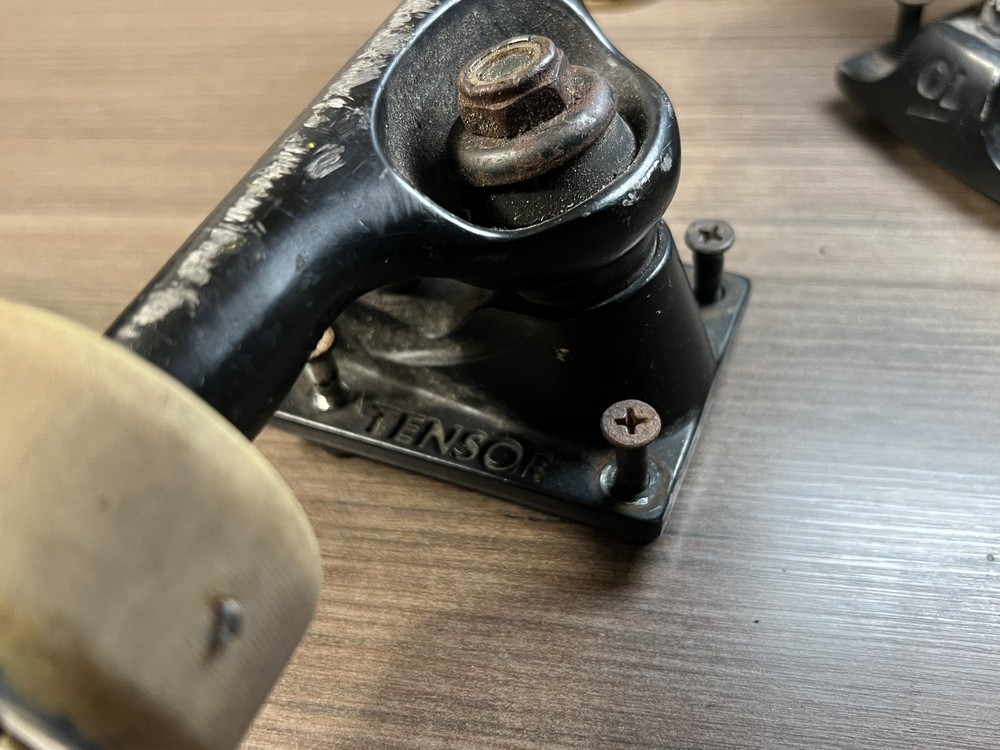 Tensor Skateboard Trucks Black With Ricta Spark Wheels Vintage