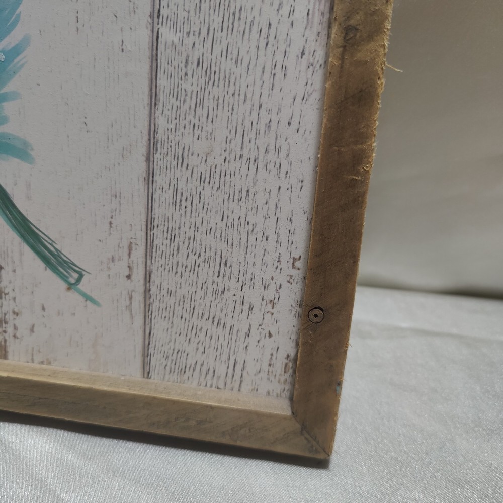 Beautiful Hanging Frame Light Weight Wall Decor Art Feather Design