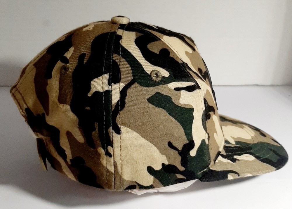 Jurassic World One Size Snapback Cap Camouflage Baseball Hat