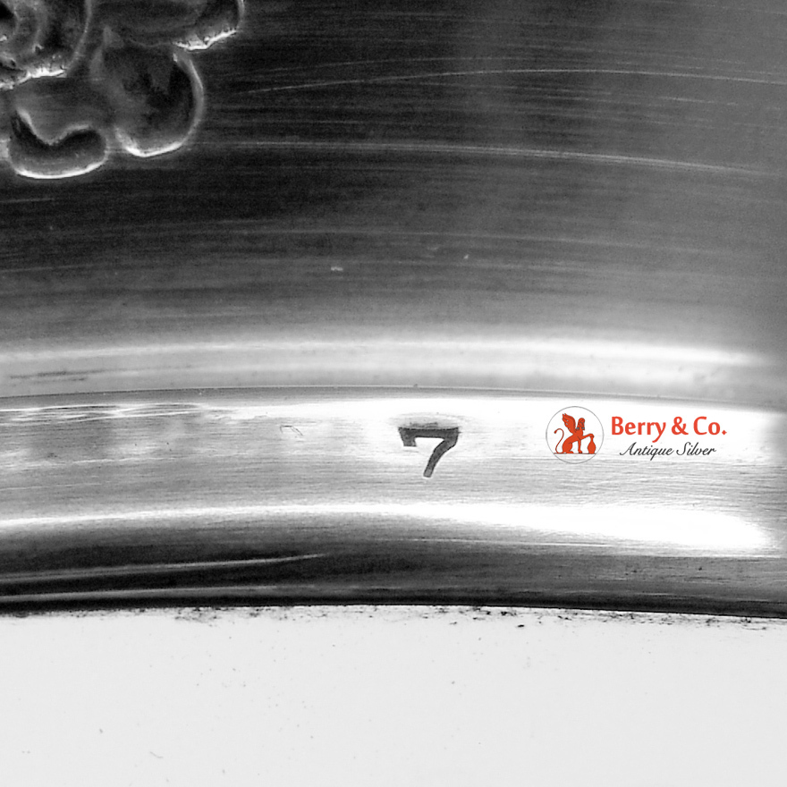 Meadow Rose Bowl Sterling Silver Watson 1920