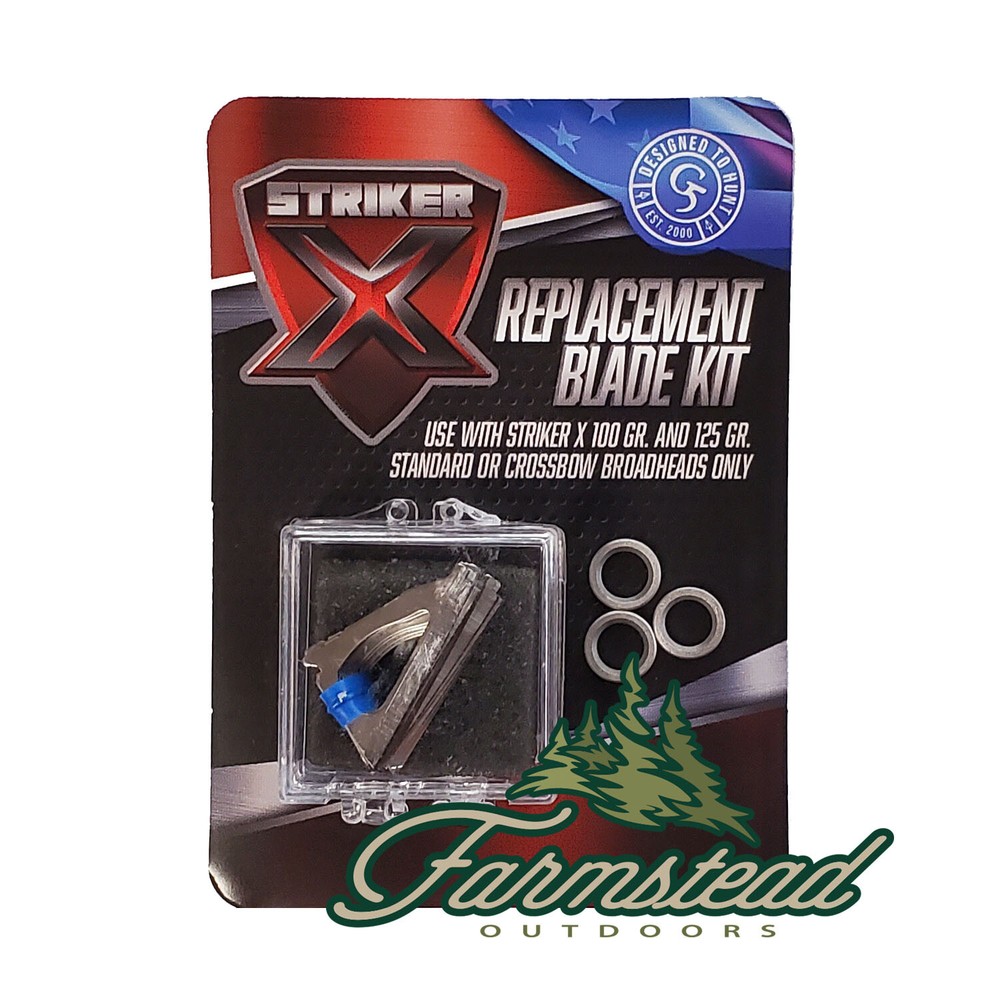 G5 Broadhead Striker X 100 125 Grain Replacement Blade Kit #00881