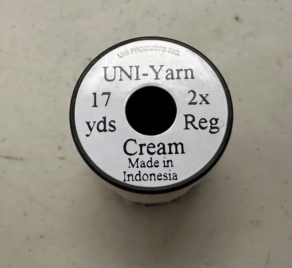 Uni Yarn 17 Yard Spool Cream