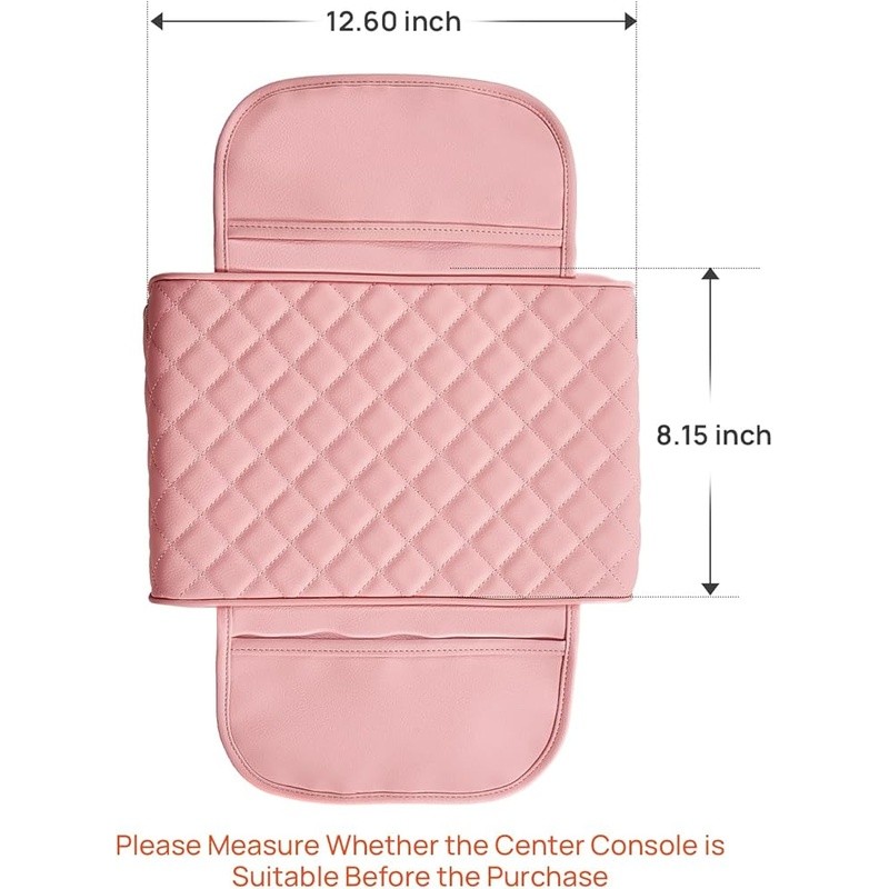 Scratch Resistant Console Cover Waterproof Armrest Protector SUVs Sedans Trucks