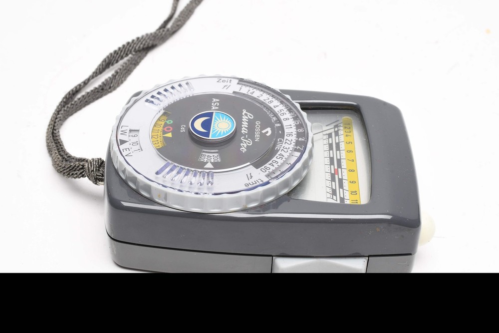 Gossen Luna Pro CDS Incident Light Meter in Case, Tested, Great!