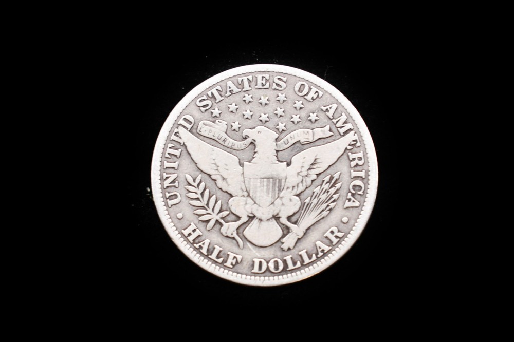 1909 Barber Half Dollar#EB12618