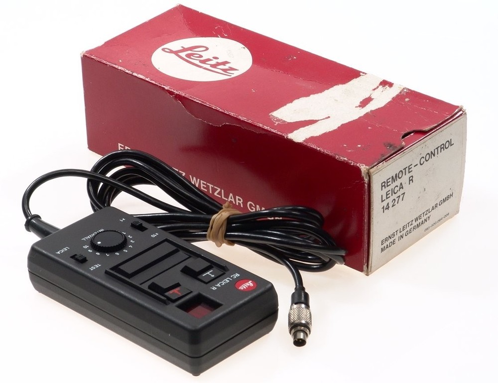RC LEICA R REMOTE CONTROL MINT BOXED LEITZ MINT NR