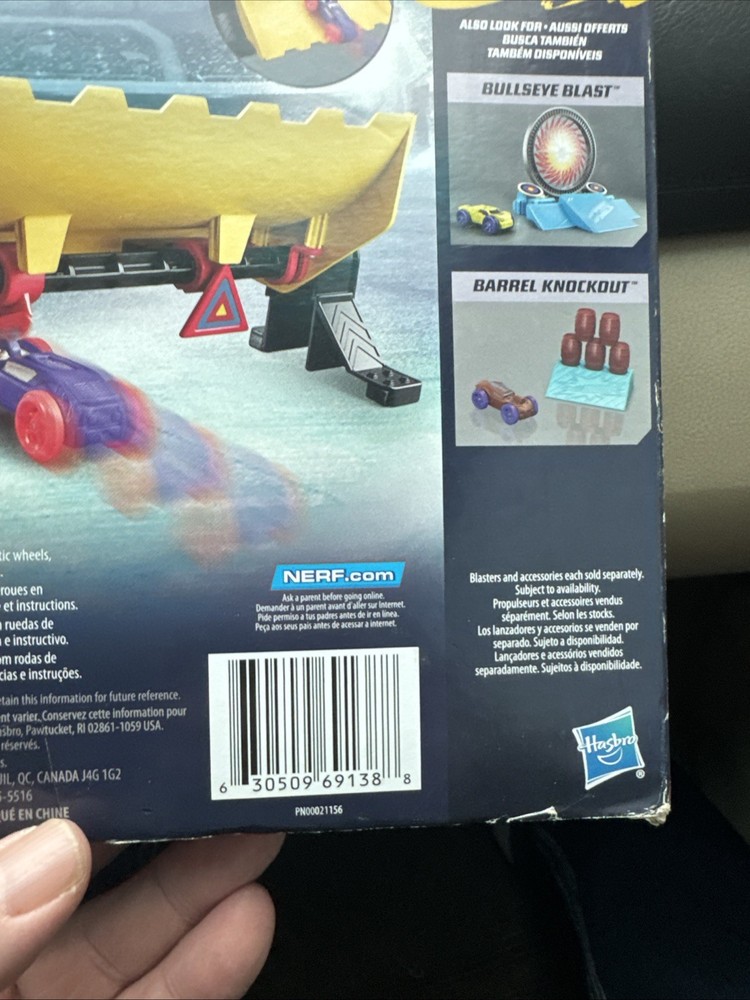 Nerf Nitro Slammin’ Soar Stunt Set, New