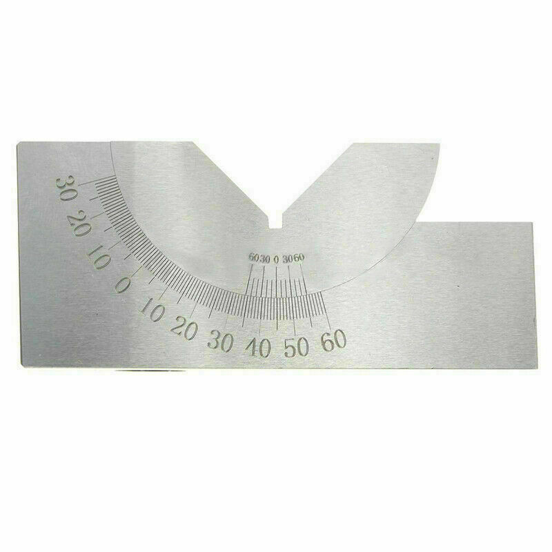 0°-60° Tools Maker Precision Micro Adjustable V Set Angle Gauge Block Milling