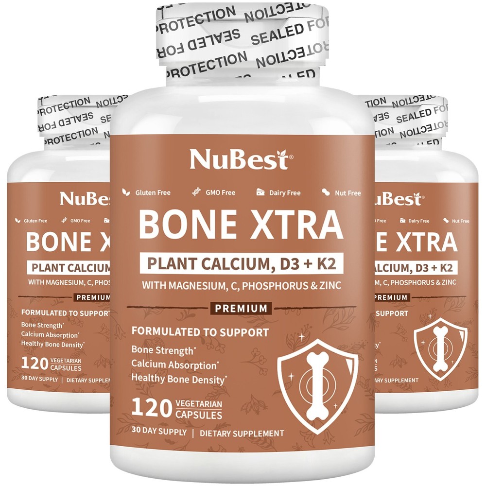NuBest Bone Xtra,  Bone Strength For Teens & Adults - Pack 3